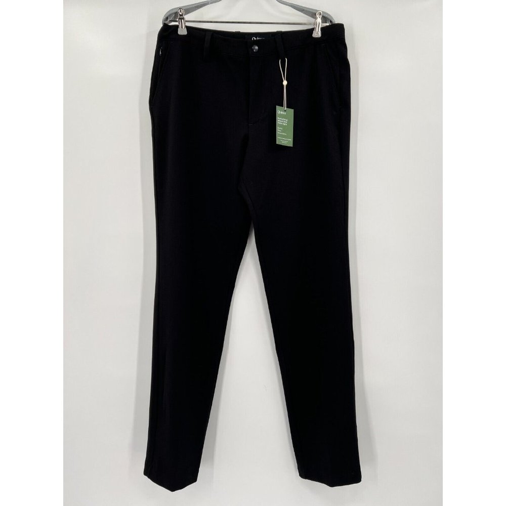 Quince Men's Ultra-Stretch 24/7 Smart Chino Pants Black 32x30 Work Dress Pants